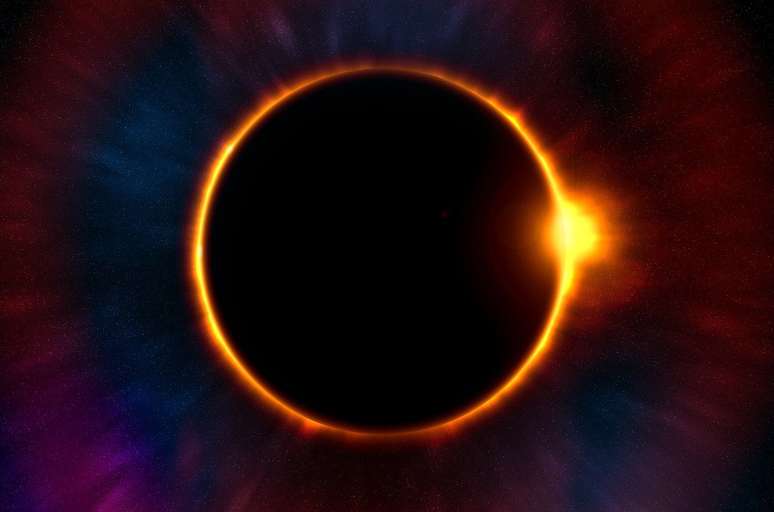 Annular solar eclipse: see the phases of the phenomenon and how to see it this Saturday