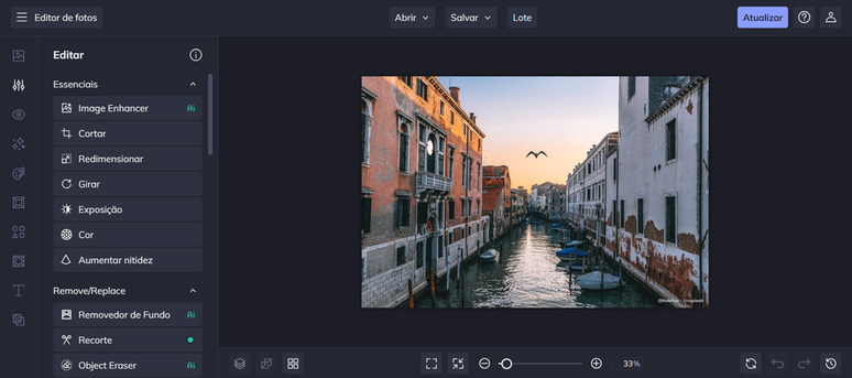 Como usar o Online Image Editor para editar fotos de graça - Canaltech