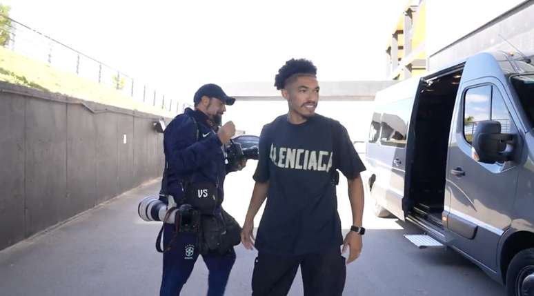 Adryelson introduces himself to the national team in Montevideo and appreciates the moment