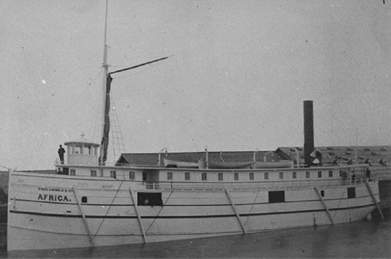 O Africa em meados dos anos 1890/