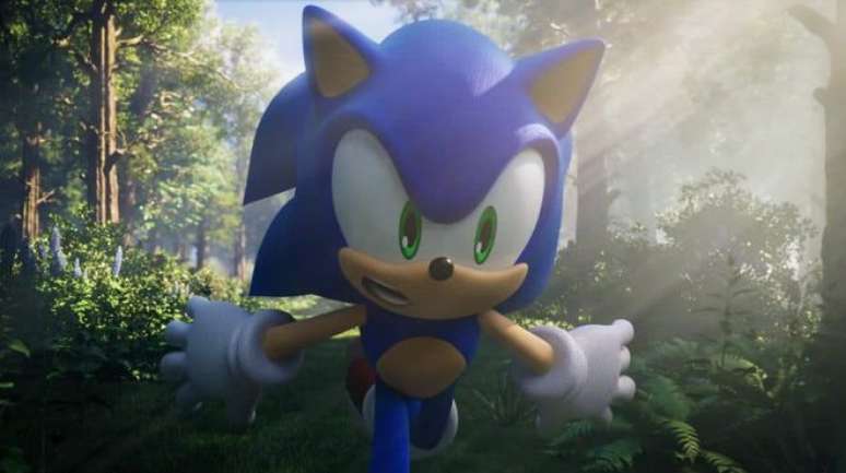 Sonic Frontiers, parte da linha 3D de jogos do personagem, é o espaço para novidade e experimentação, que a SEGA tenta balancear com os clássicos da série (Imagem: Divulgação/SEGA)