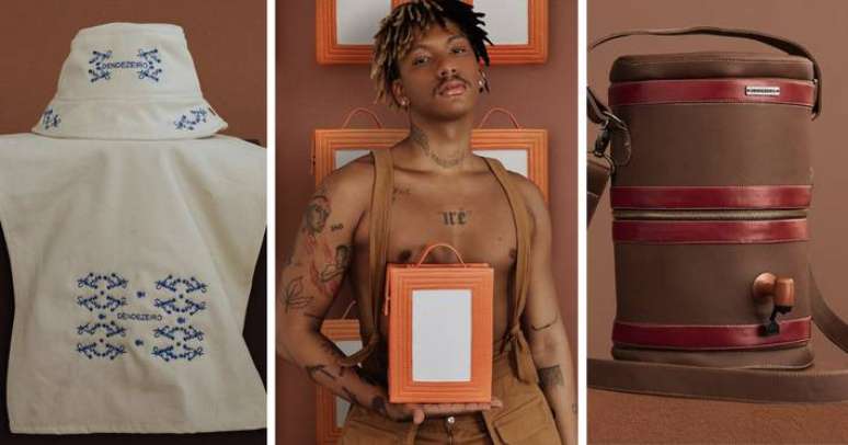 Produtos do 'Dend&ecirc;game', da marca Dendezeiro