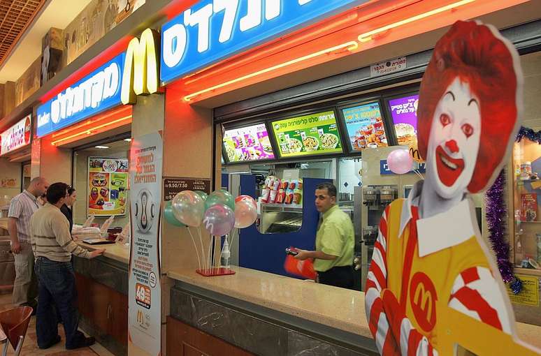McDonald's em Tel Aviv, em Israel 