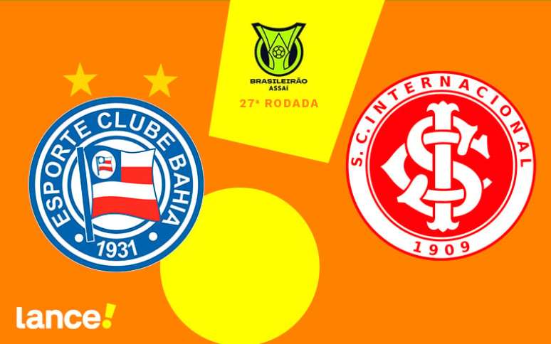 Bahia x Internacional: Confira onde assistir jogo do Bahia e Inter ao vivo;  horário e escalação