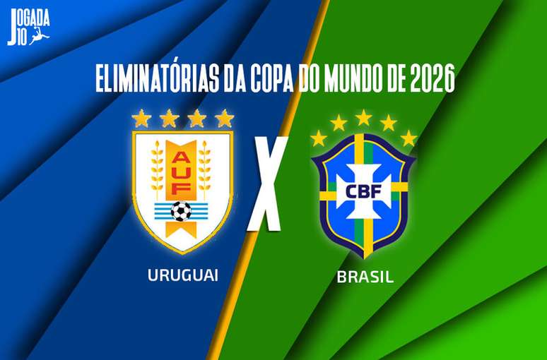 Uruguai x Brasil: onde assistir ao jogo das Eliminatórias da Copa do Mundo