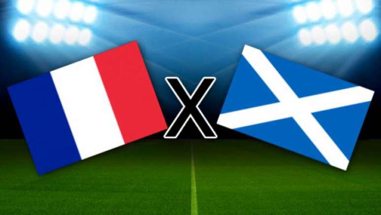 França e Escócia se enfrentam em amistoso nesta terça-feira.