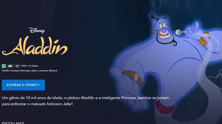 Filme Aladdin –