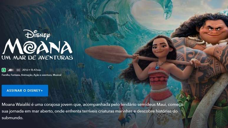 Filme Moana –