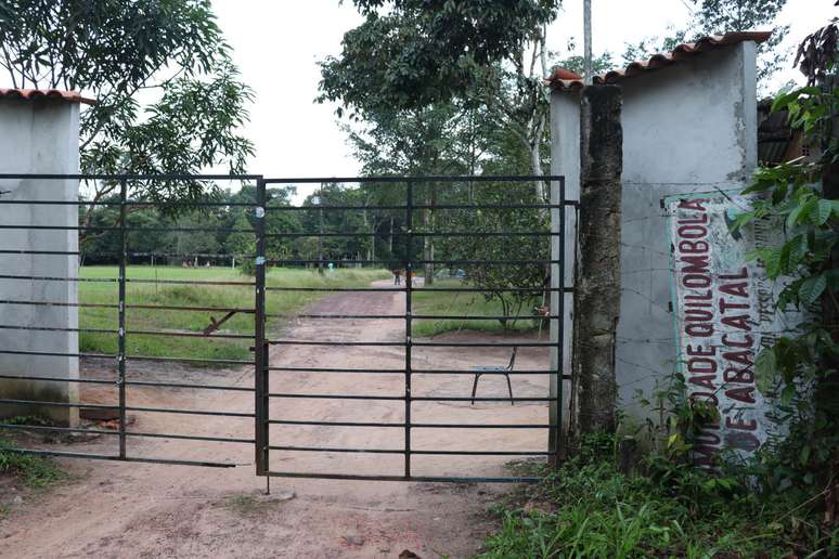 Entrada do quilombo do Abacatal. Foto: Pedro Borges/Alma Preta