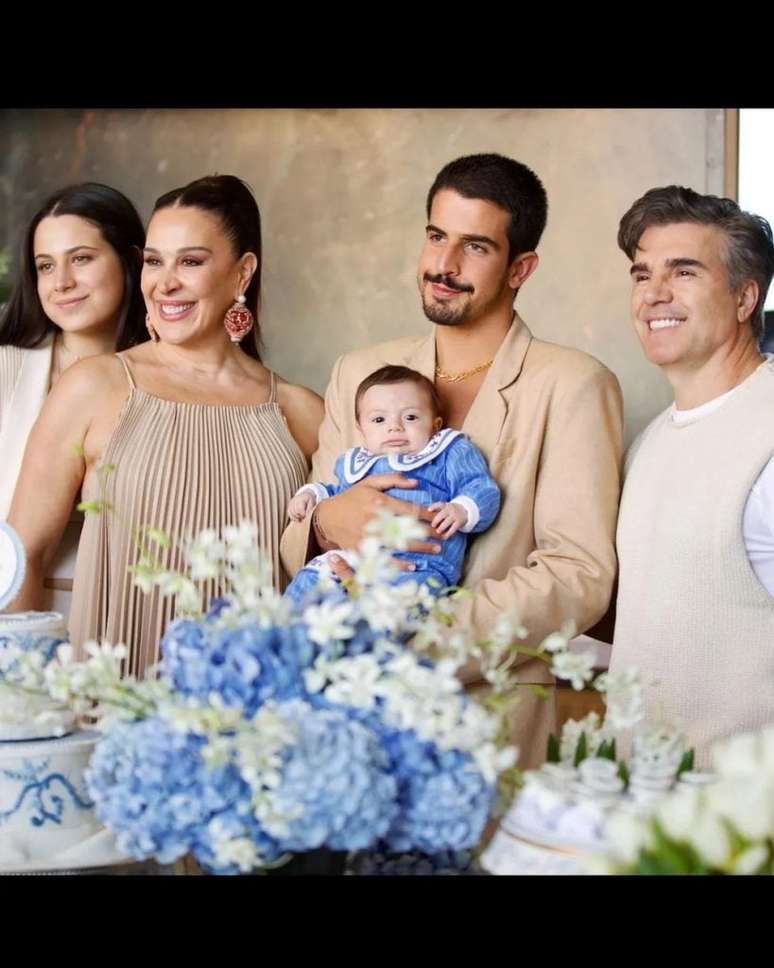 Baptized Luca (Reproduction/Instagram) Baptized Luca (Reproduction/Instagram)