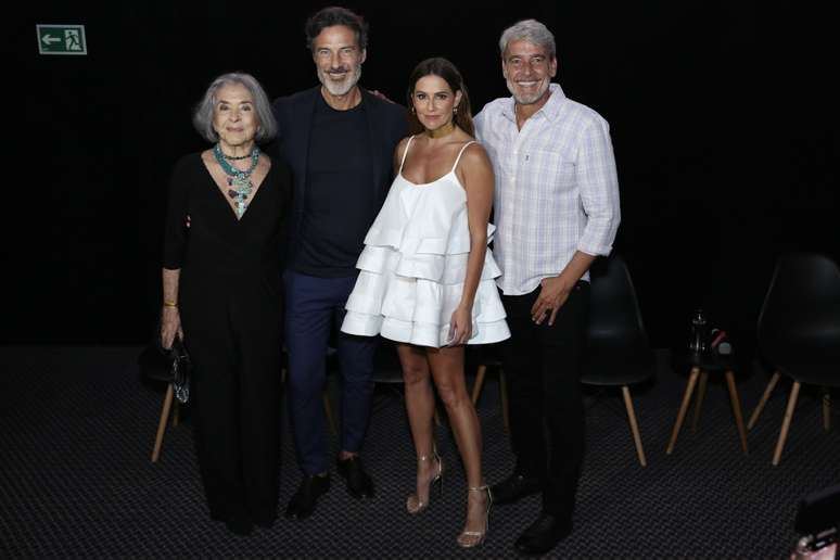 Betty Faria, Paulo Pires, Deborah Secco e Alexandre Borges 