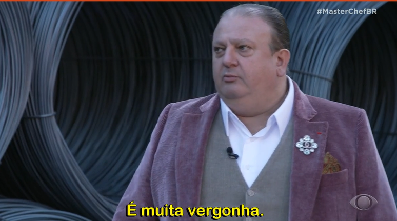 Jacquin detona feijão cru de participante do MasterChef