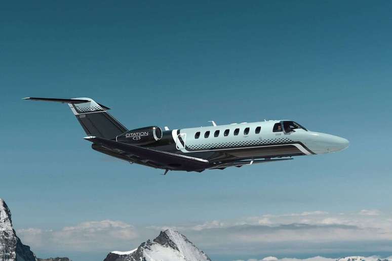 Cessna Citation CJ3 Gen2 tem capacidade para até 10 ocupantes (Imagem: Divulgação/Textron Aviation)