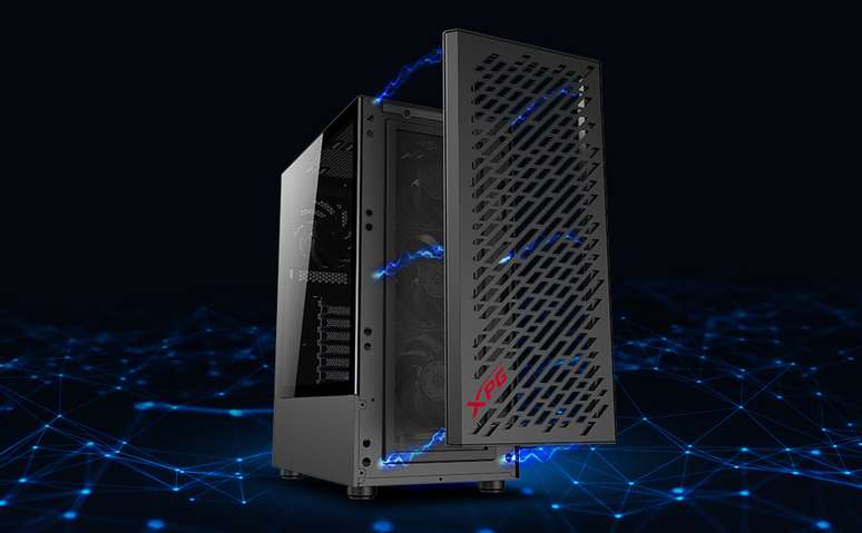 chassis de torre m&eacute;dia compacto valor air