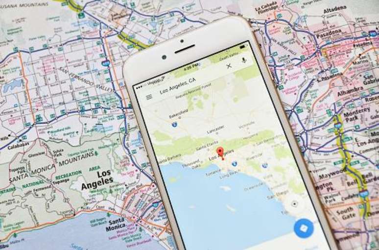 Mapas com interfaces limpas são importantes para ajudar na navegação.