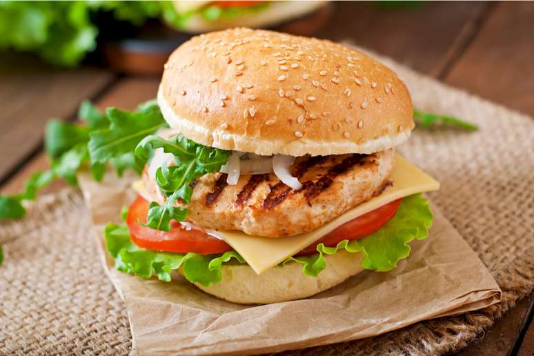 Chicken Burger Chicken Burger
