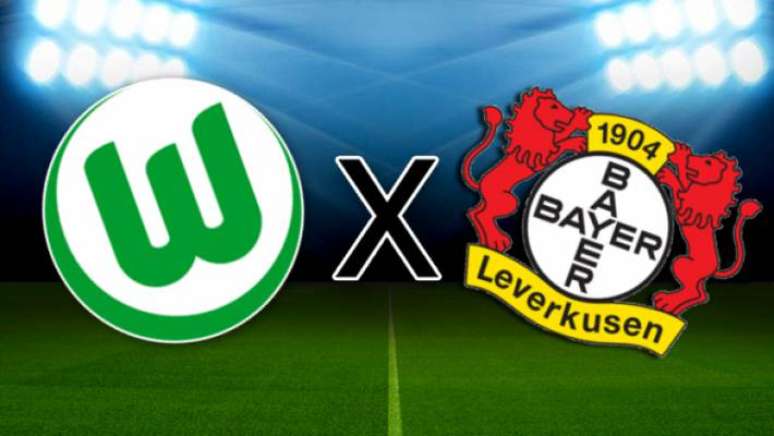 Wolfsburg e Bayer Leverkusen se enfrentam pelo Campeonato Alemão.