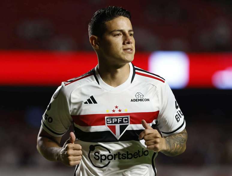 James says he is welcomed by San Paolo and that he does not disdain a long period of reserve: “I want to help”