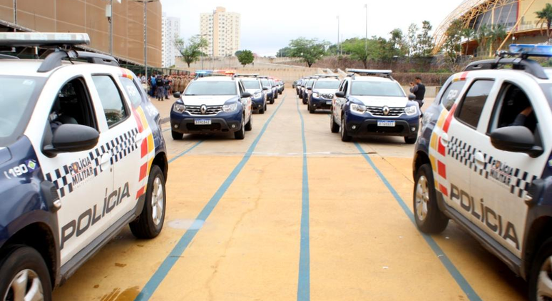 Viaturas da Polícia Militar de Mato Grosso