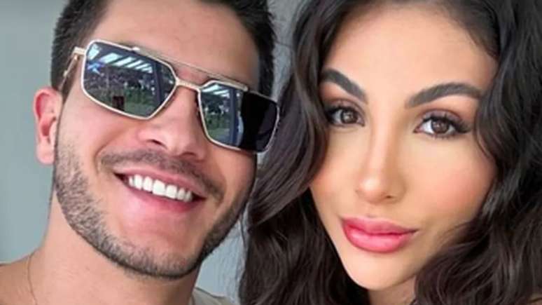 Arthur Aguiar and Jheny Santucci reveal the sex of the baby
