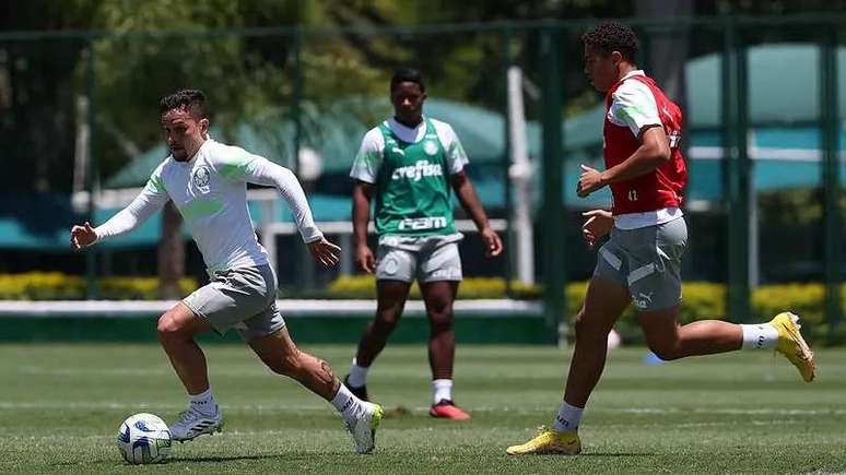 Palmeiras se reapresenta com treino técnico após classificação à