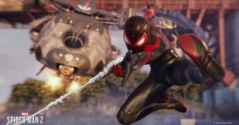 Marvel's Spider-Man 2 bate recorde de vendas em 24 horas.