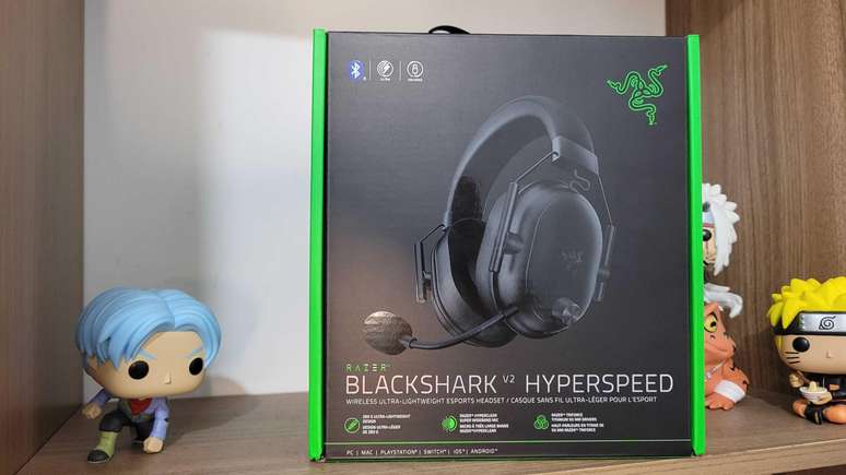 Blackshark V2 Hyperspeed é headset de alta qualidade