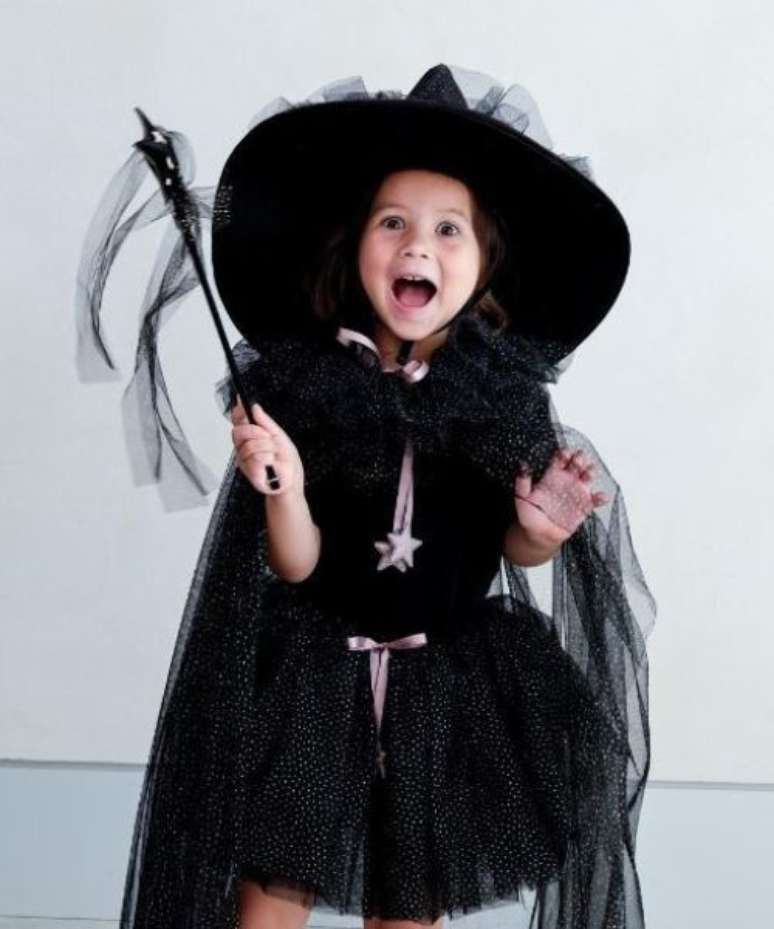 Fantasia Halloween Feminina Infantil Piratinha De Luxo