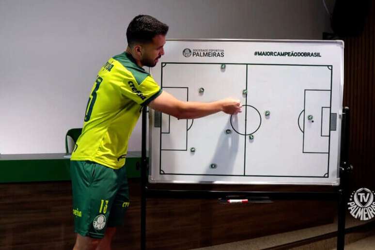Luan, from Palmeiras, reveals his inspiration for completing a coaching course