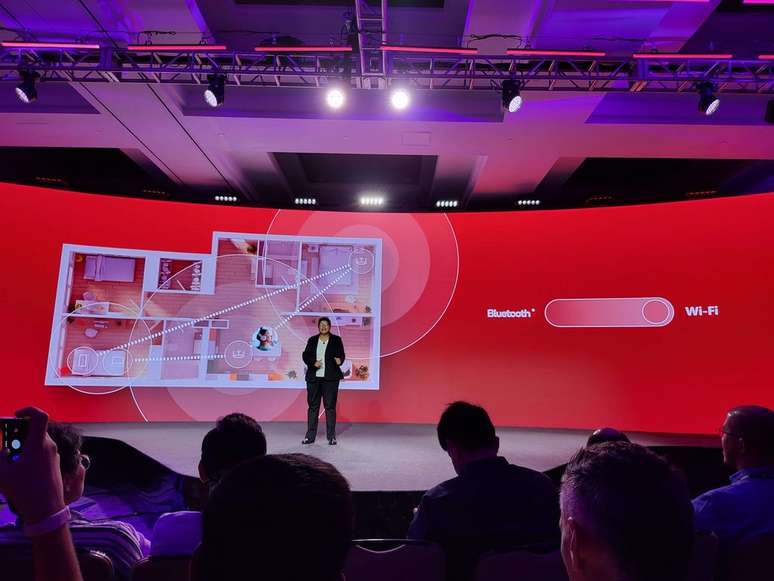 Snapdragon S7 Pro promises substantial improvements in audio quality and power efficiency (Image: Wallace Moté/Canaltech) Snapdragon S7 Pro promises substantial improvements in audio quality and power efficiency (Image: Wallace Moté/Canaltech)