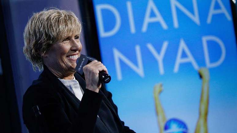 Diana Nyad passou três décadas como locutora esportiva.