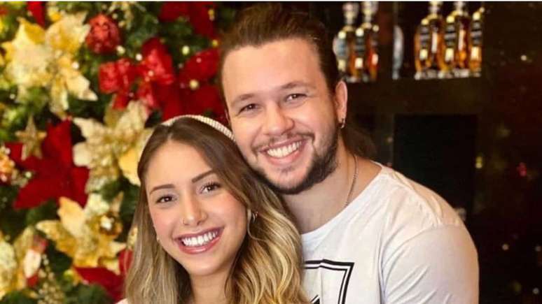 Bruno do KLB e a esposa Maria Luiza (Reprodu&ccedil;&atilde;o/Instagram)
