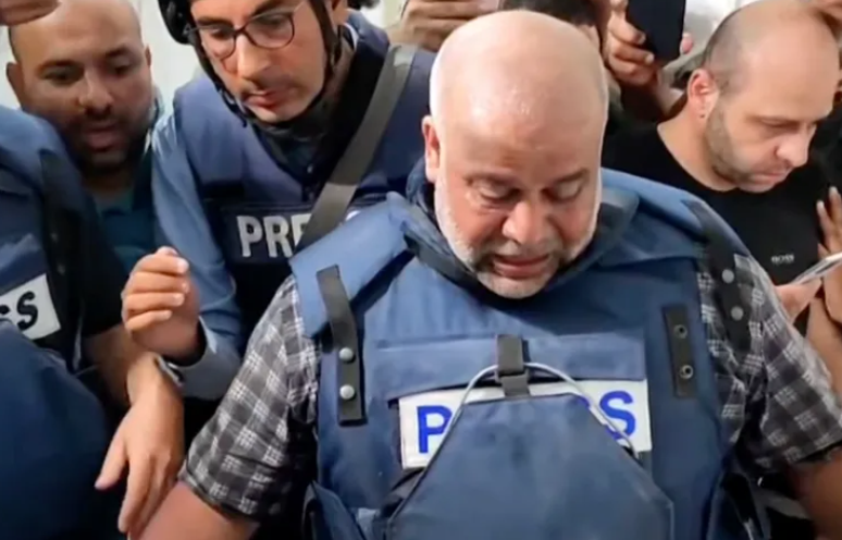 O correspondente da Al Jazeera Wael Dahdouh, que vive na Faixa de Gaza.