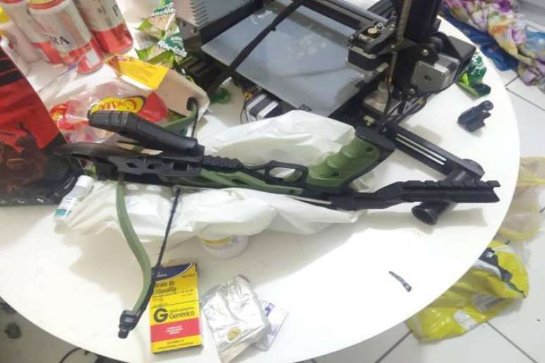 Objetos apreendidos em opera&ccedil;&atilde;o deflagrada pelo MPMG