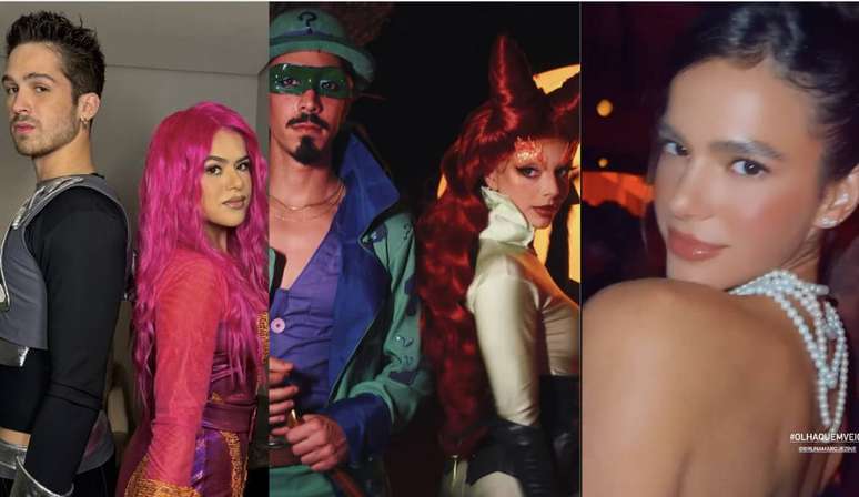 Giovanna Lancellotti celebrates a Halloween party with celebrities;  see costumes