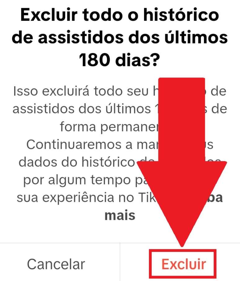 Como ver seu histórico de vídeos assistidos no TikTok