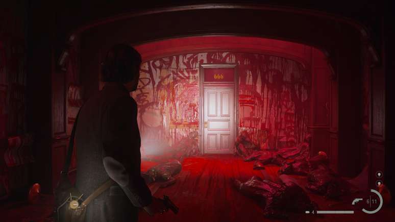 O jogo traz uma história de terror psicológico sensacional