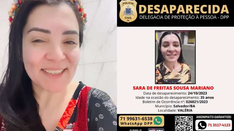 Sara Mariano estava desaparecida desde terça-feira, 24