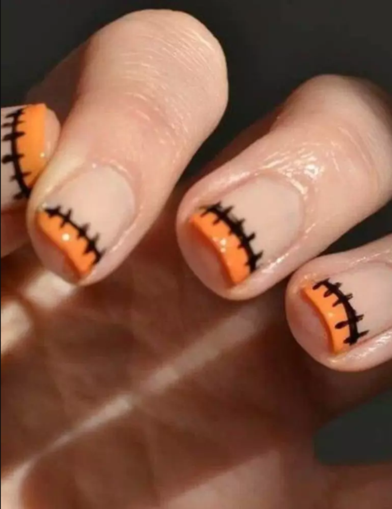 Halloween nail Halloween nail
