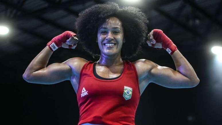 Bárbara Maria foi uma das brasileiras a conquistarem o Ouro no Boxe dos Jogos Pan-Americanos 2023 