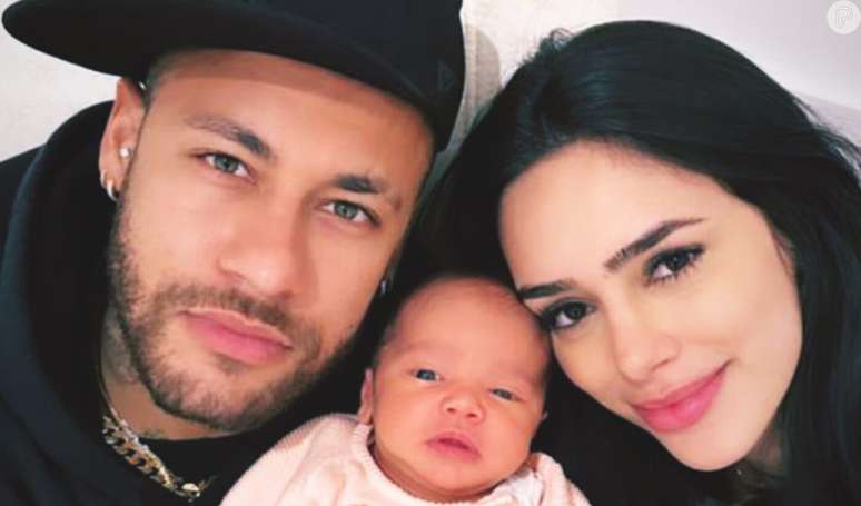 Neymar removes the crisis with Bruna Biancardi in the family photo with his daughter and provokes his followers.  Watch!