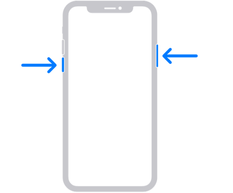 Para desligar os iPhones X, XS e XR é necessário segurar dois botões (Imagem: Divulgação/Apple)