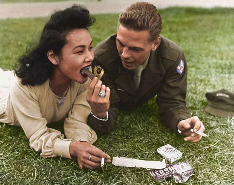 When Hershey created special chocolates for soldiers in World War II