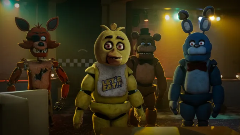 4 Personagens Five Nights At Freddy's Security Breach