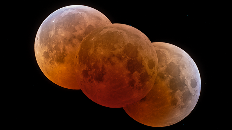 Previous lunar eclipse record (Image: Reproduction/KPNO/NOIRLab/NSF/AURA/Petr Horalek)