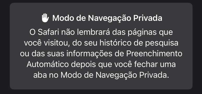 iOS como ativar o Face ID na guia an nima do Safari