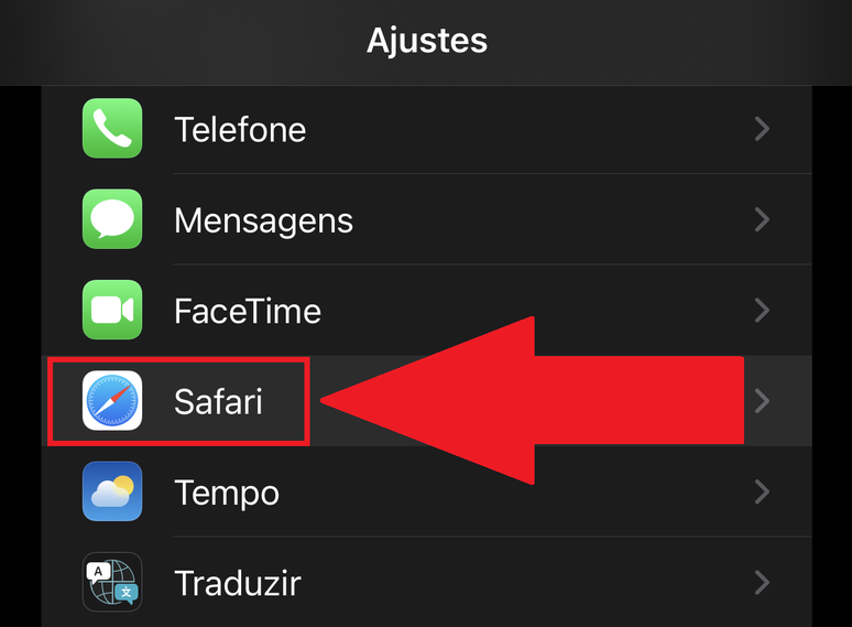 iOS como ativar o Face ID na guia an nima do Safari