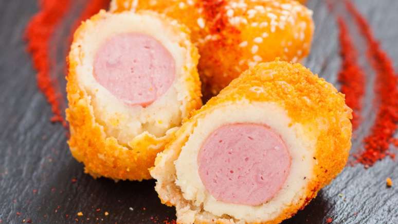 Croquete de salsicha