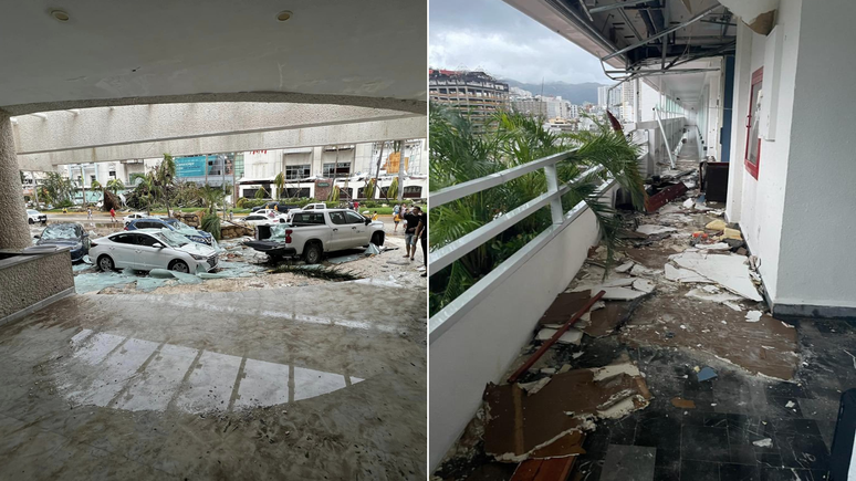 Hotel do epis&oacute;dio de &ldquo;Chaves&rdquo; em Acapulco fica destru&iacute;do ap&oacute;s ser atingido por furac&atilde;o