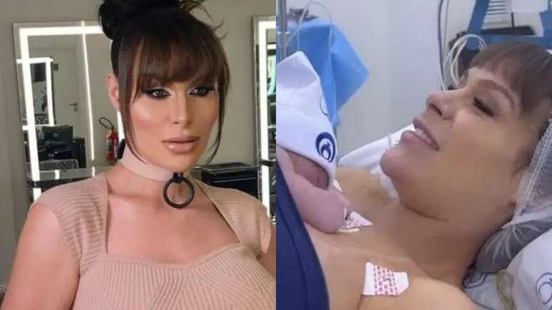 After the birth of her son, Fernanda Lacerda eats the placenta and becomes a topic of discussion on the web: ‘Disgust’